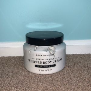 beekman whipped body cream